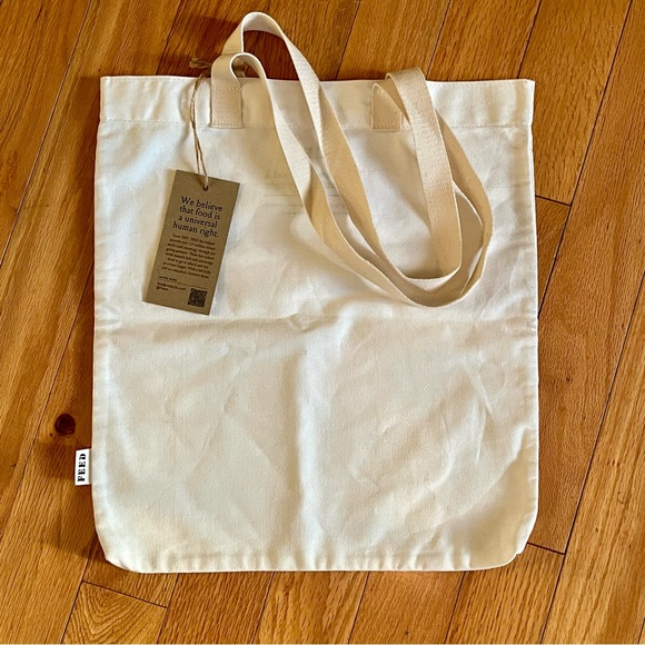 Feed Canvas Tote Bag with Straps - Picture 4 of 6
